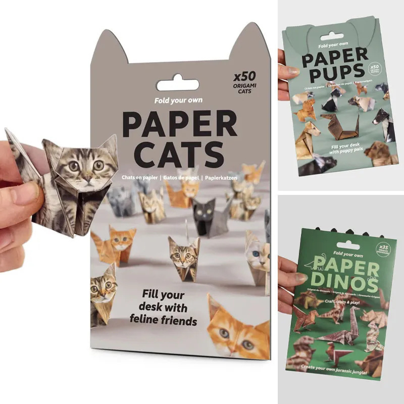 Art Craft Cat - Creatief DIY Origami Handgemaakt 50 Vellen