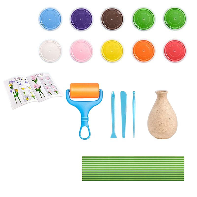 Art And Craft For Mother'S Day - J1UL1N Bloemenknutselset voor kinder knutsels en