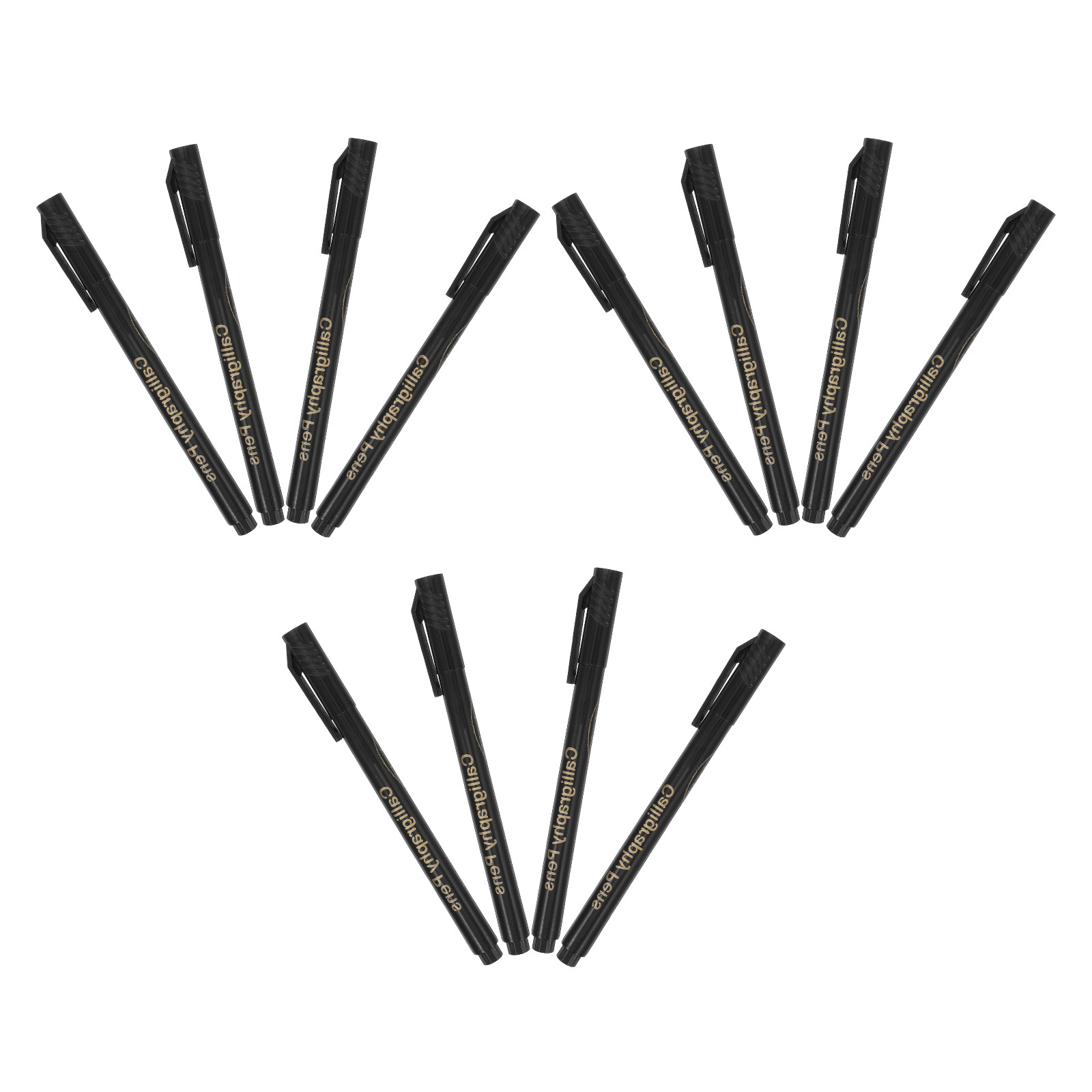 Calligraphy Pen Set - 12-delige Chinese kalligrafiepennenset, 3 maten, zachte