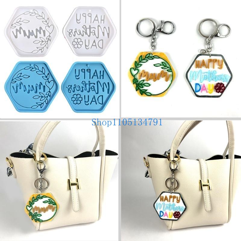 Art And Craft For Mother'S Day - 98 schattige siliconen mal zeshoekige charmes