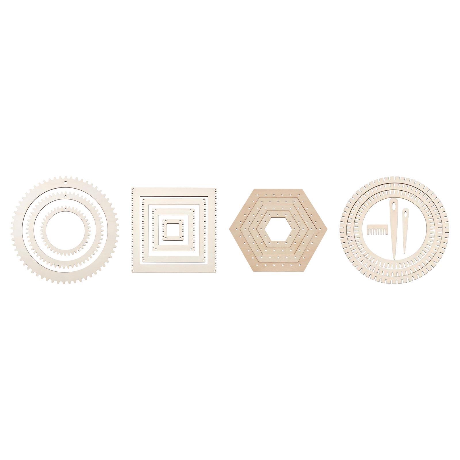 Loom Weaving Frame - Houten weefgetouwen Kit DIY Craft Set