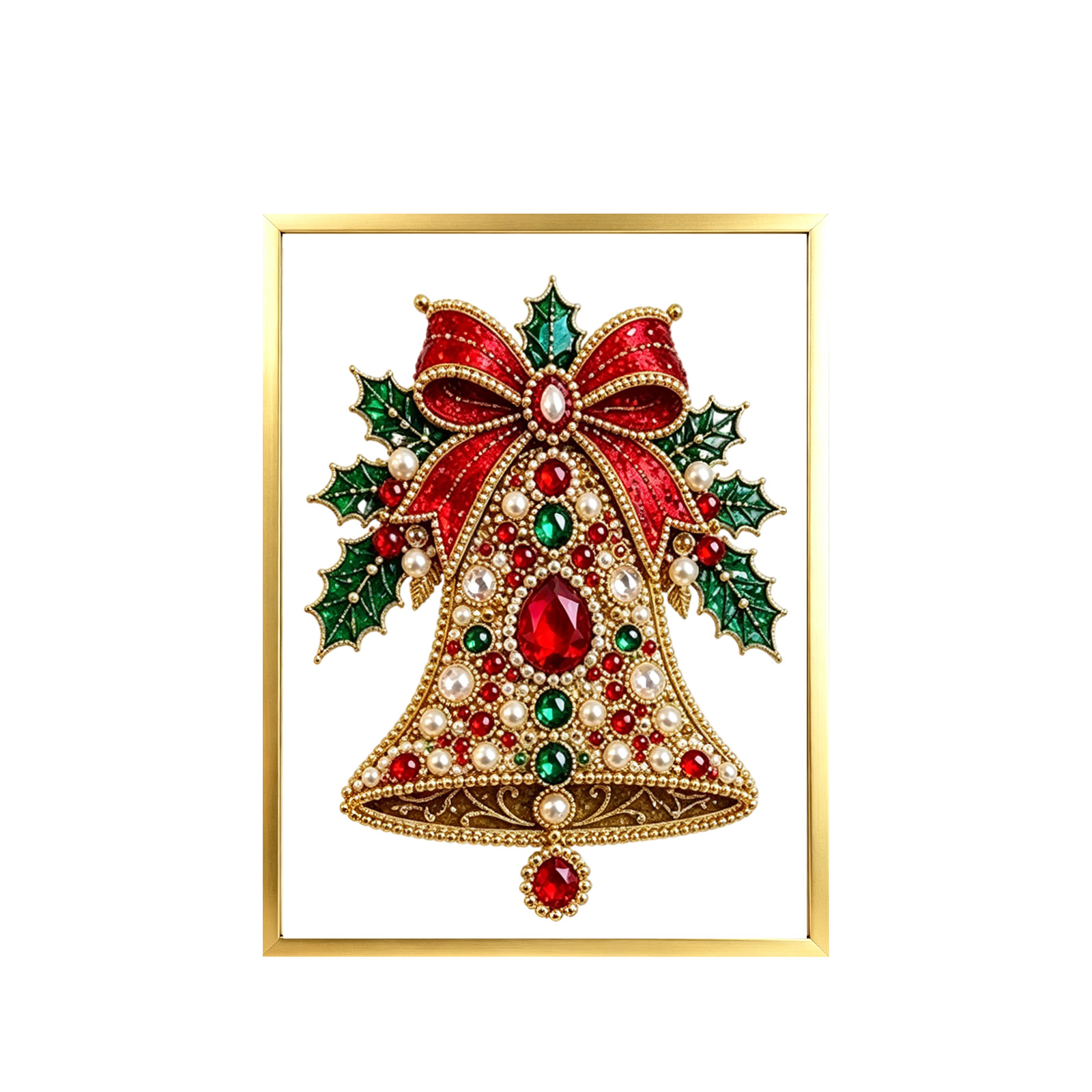 Art And Craft For Xmas - Kerst DIY Diamant Schilderij Set Voor