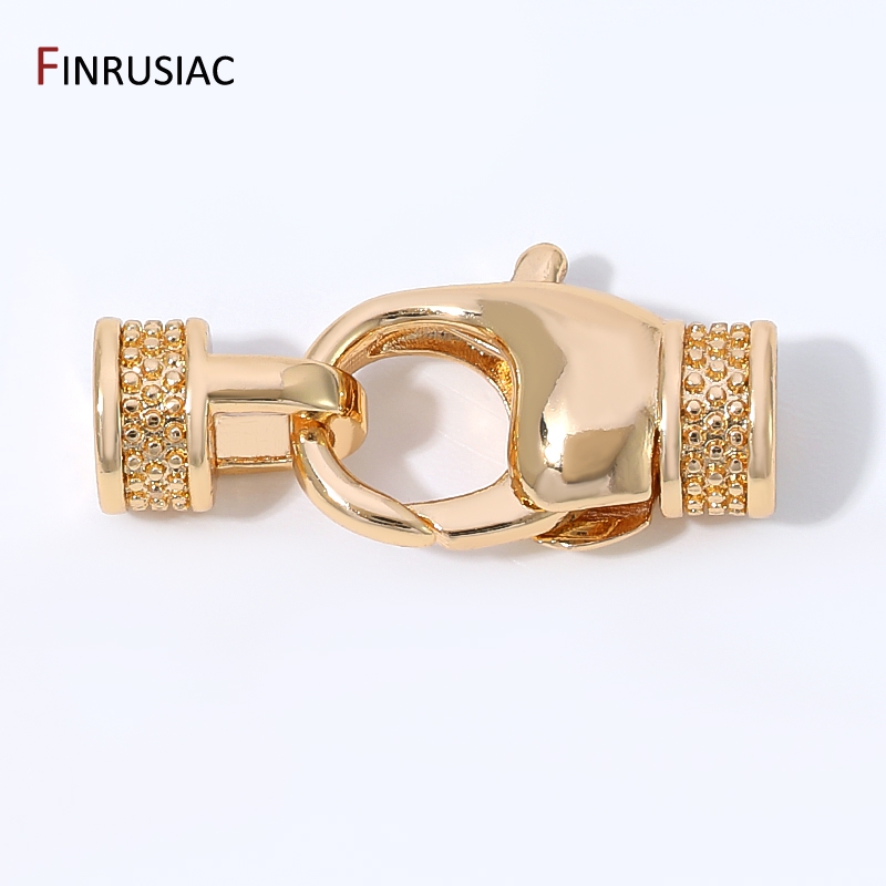 Art Craft Making - 14K vergulde messing kreeftgespen connector, sluiting