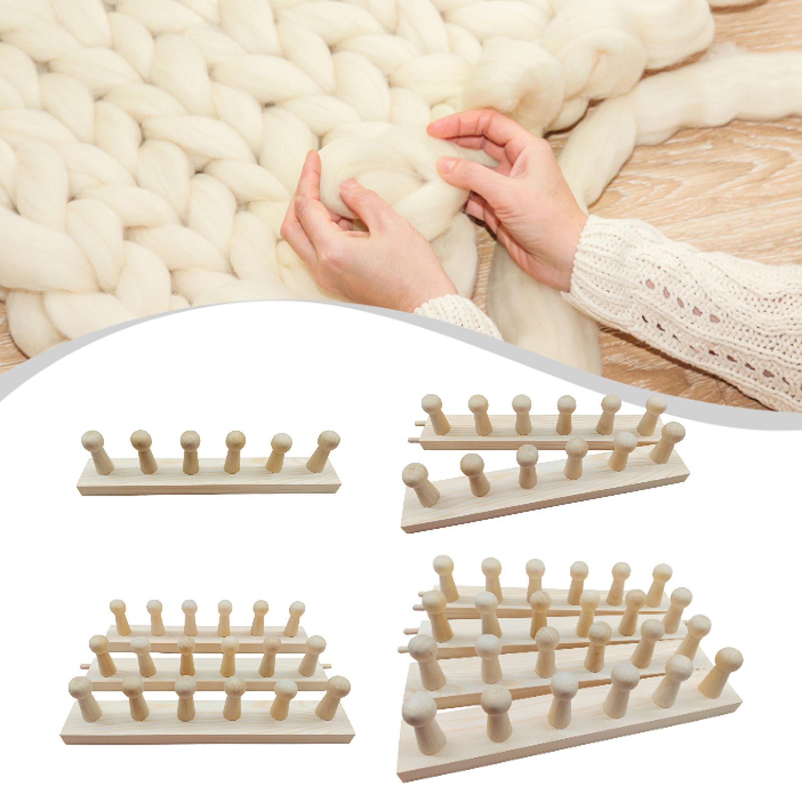 Loom Weaving Frame - Dikke garenweefgetouwen houten frame voor handgebreide