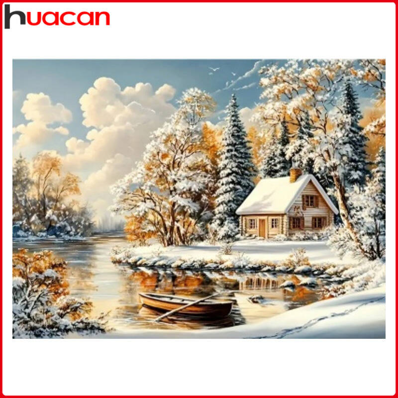 Art Craft Winter - Disney Diamond Painting Cartoon De Kleine