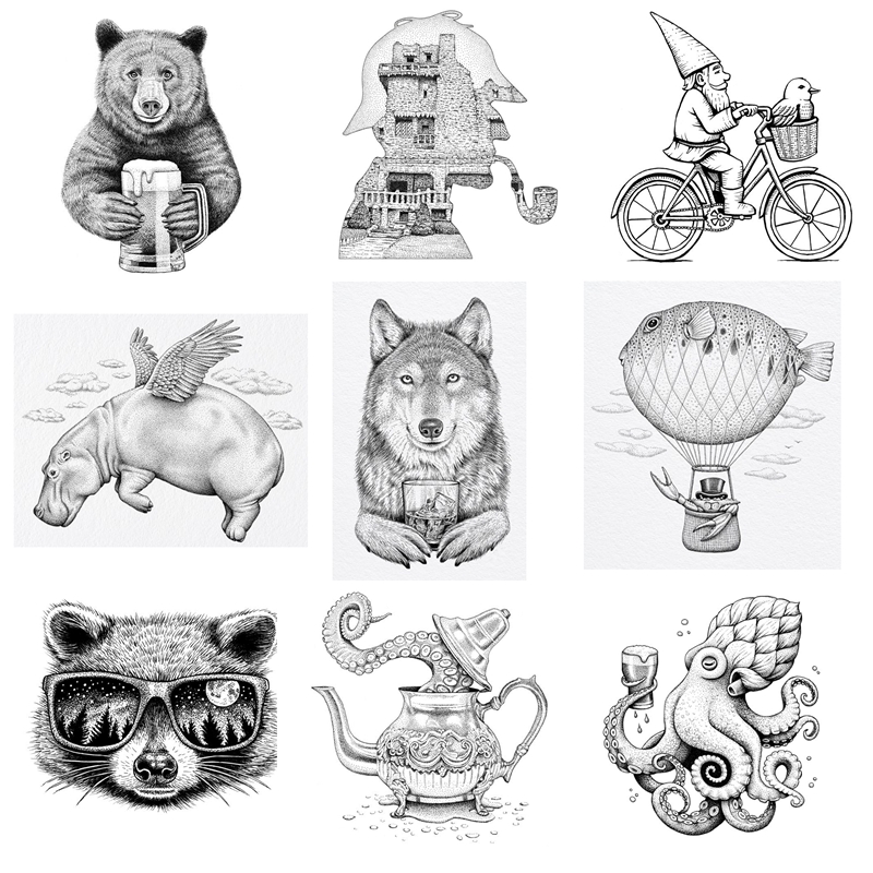 Art Craft Furniture - Nieuwe DIY Clear Stamps Card Scrapbooking