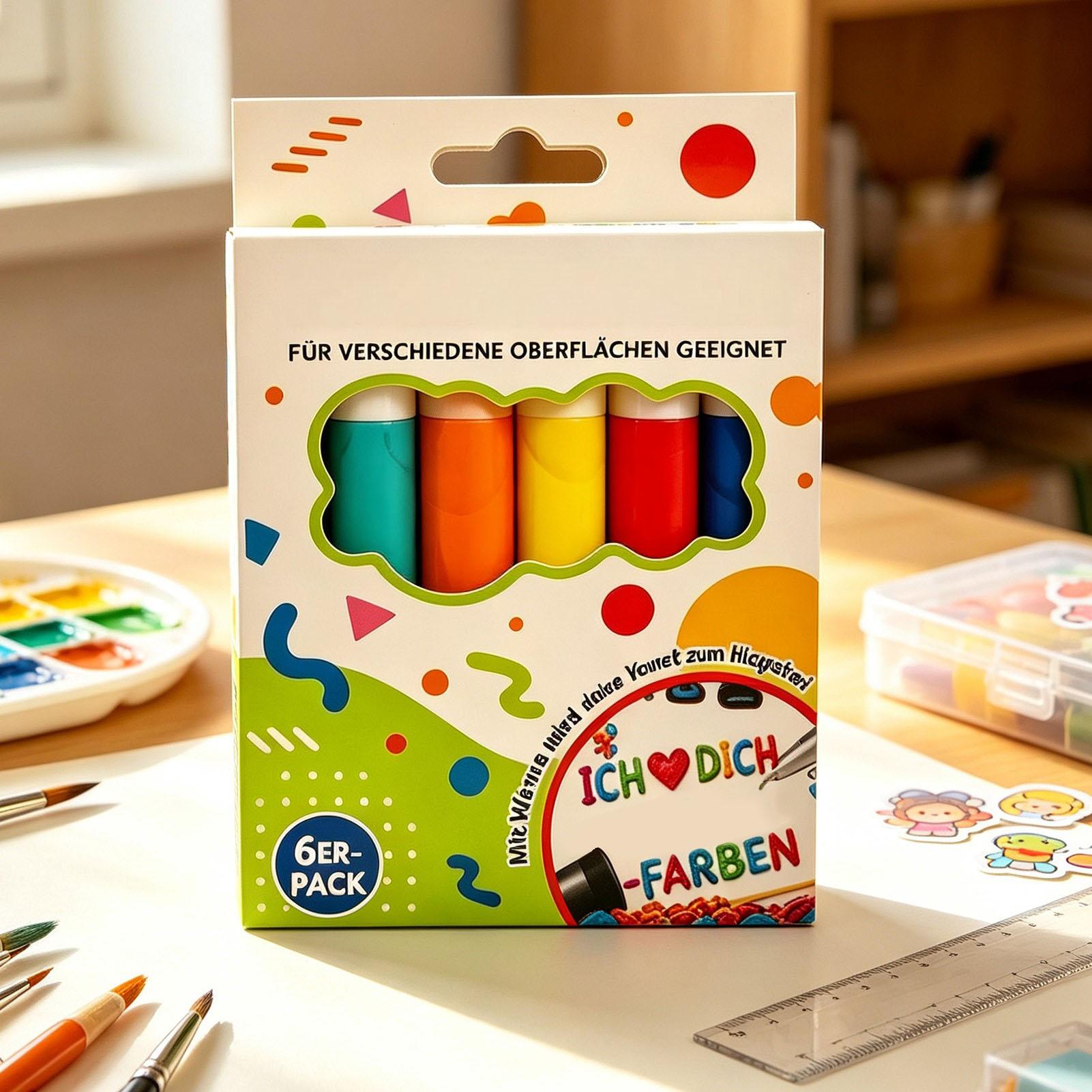 Art Craft School - Bubble Pen 6/12-delige Art Tekening 3D