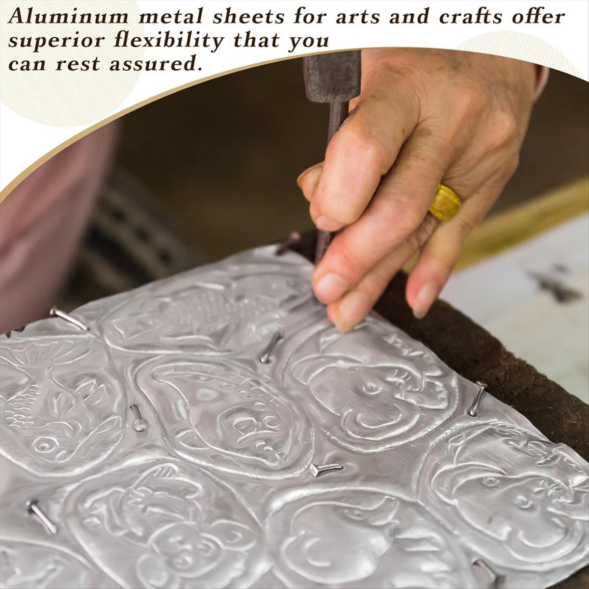 Art X Craft - NIEUW Aluminium Metaal Ambachten DIY Folierol
