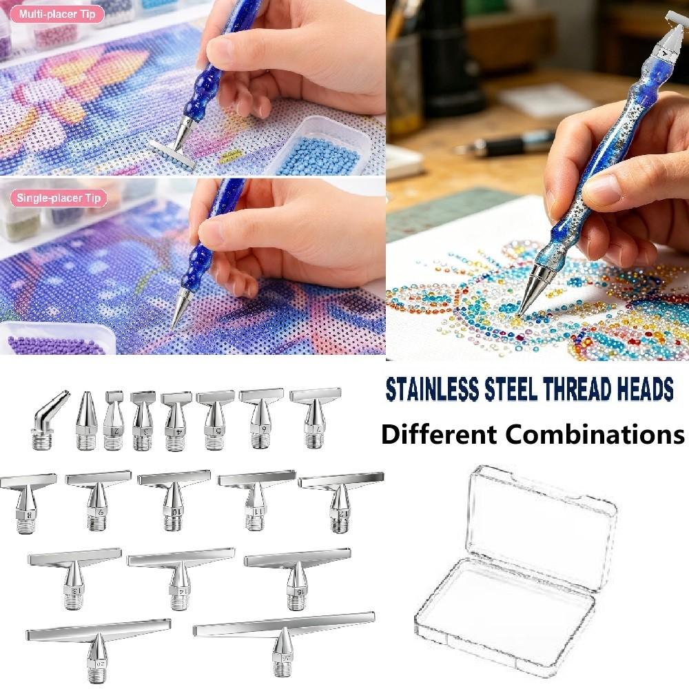Diamond Painting Kit - DIY hoogwaardige diamantverf penpuntset van roestvrij