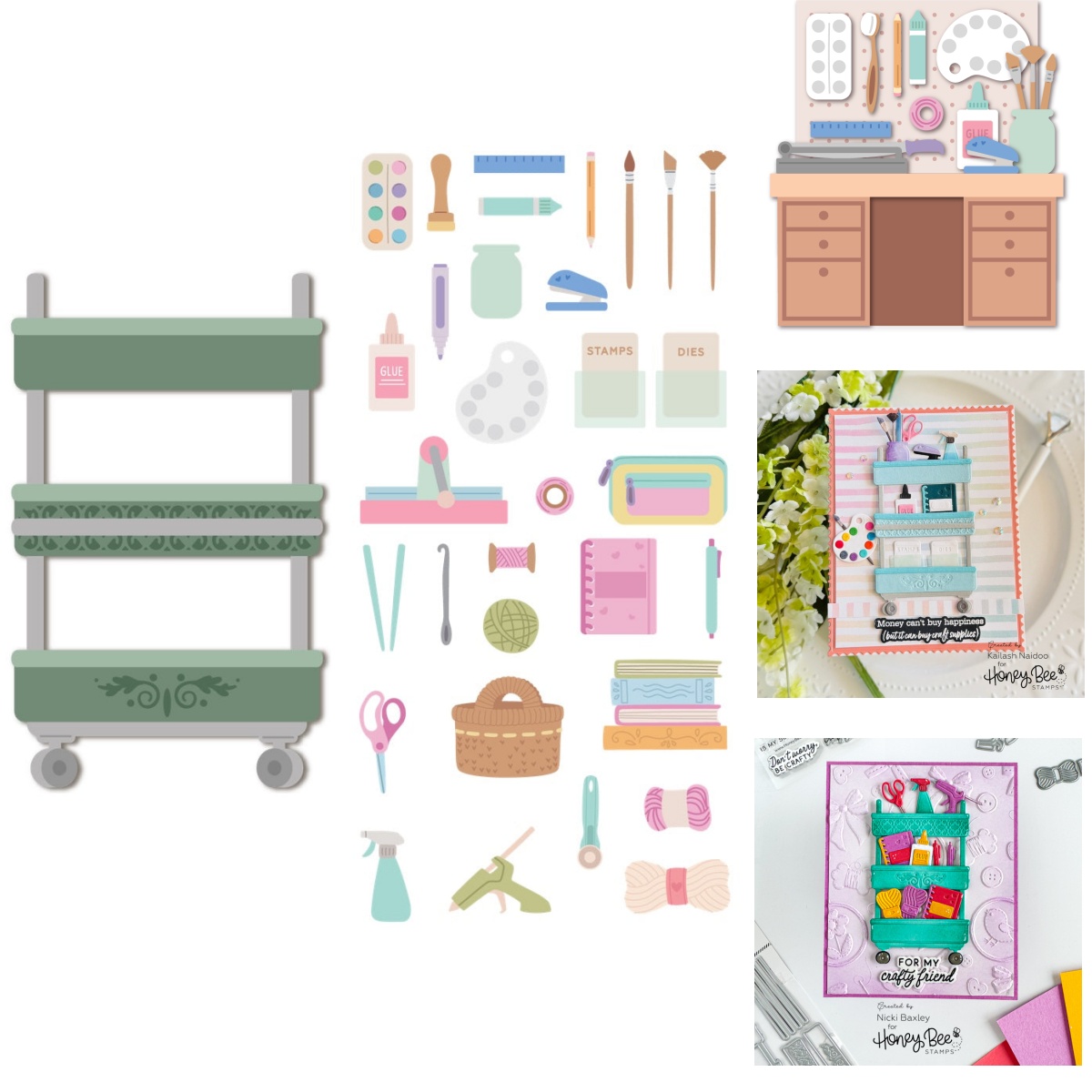 Art Craft Furniture - Lagen Kunst- en Ambachtsbenodigdheden Winkelwagen Sterft