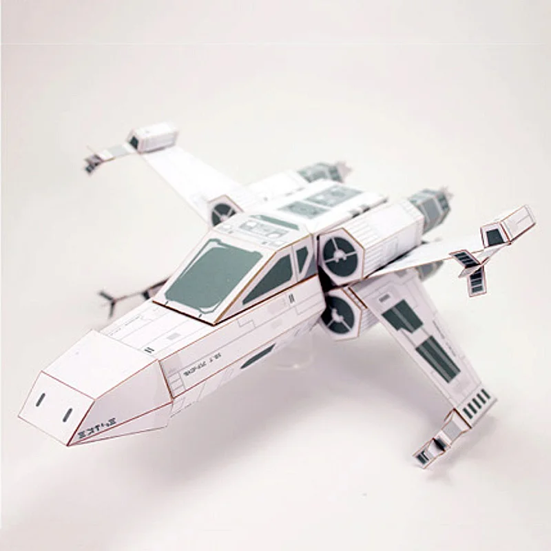 Art X Craft - X-WING Fighter Wit Papier Model Mini