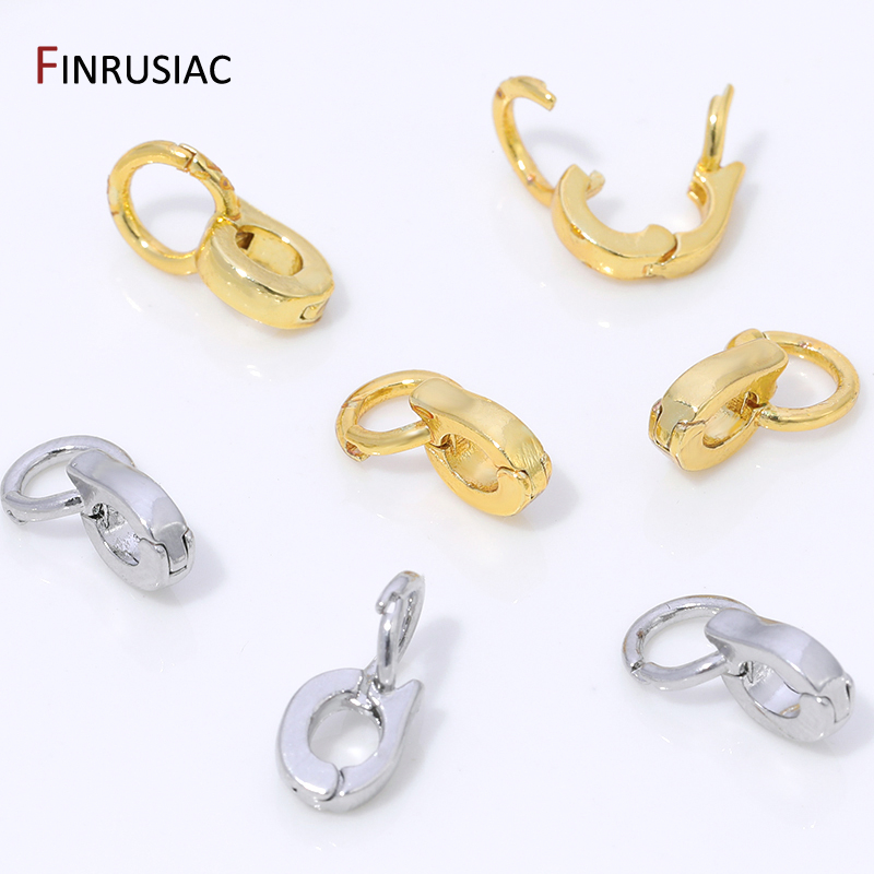 Art Craft Making - 14K vergulde messing versterker hanger borgtocht