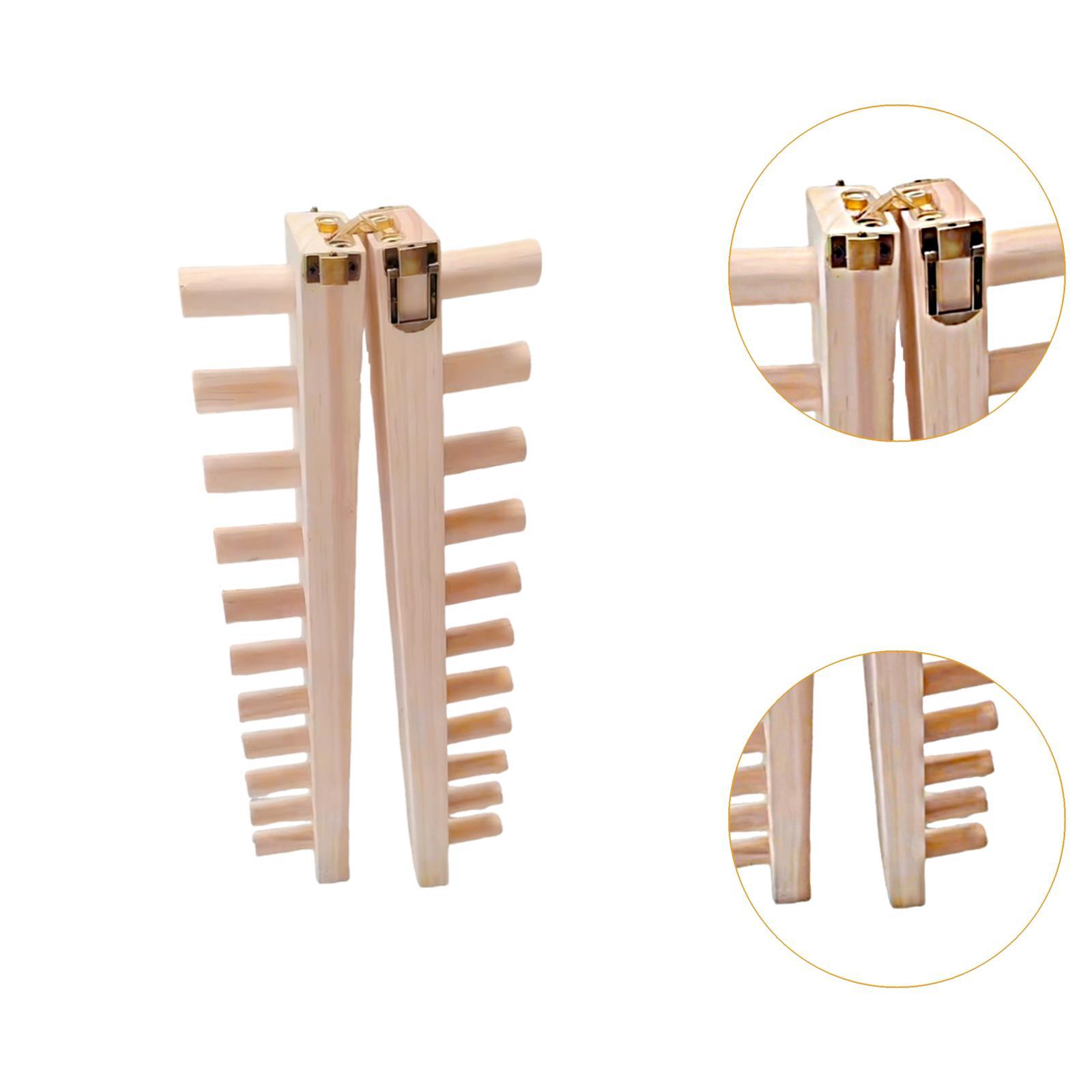 Dikke dekenweefgetouw houten k - Loom Weaving Frame recensie en prijs