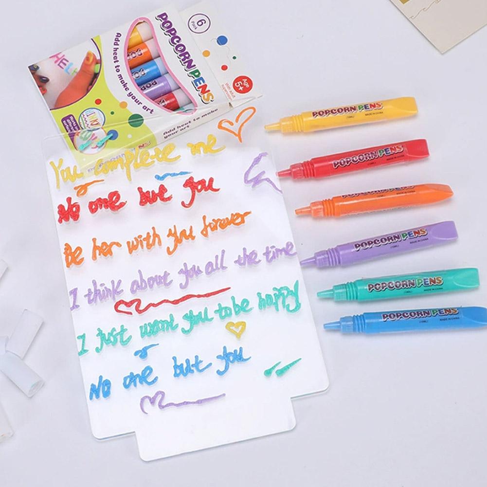 Magische Pluizige Popcorn Penn - Illustration Marker Set recensie en prijs