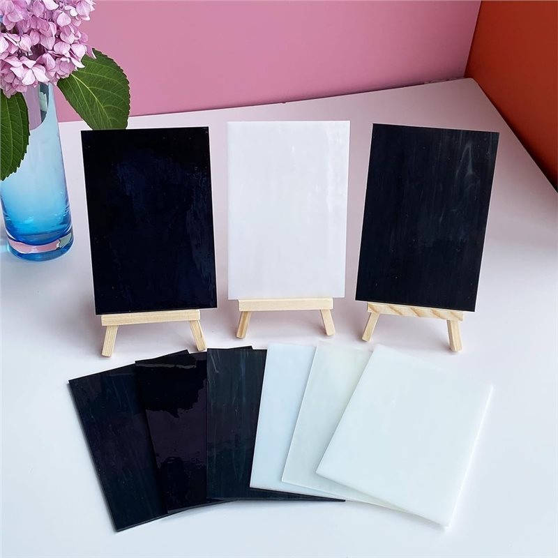 SOFT-12 Vellen Wit Zwart Glas- - Art X Craft recensie en prijs