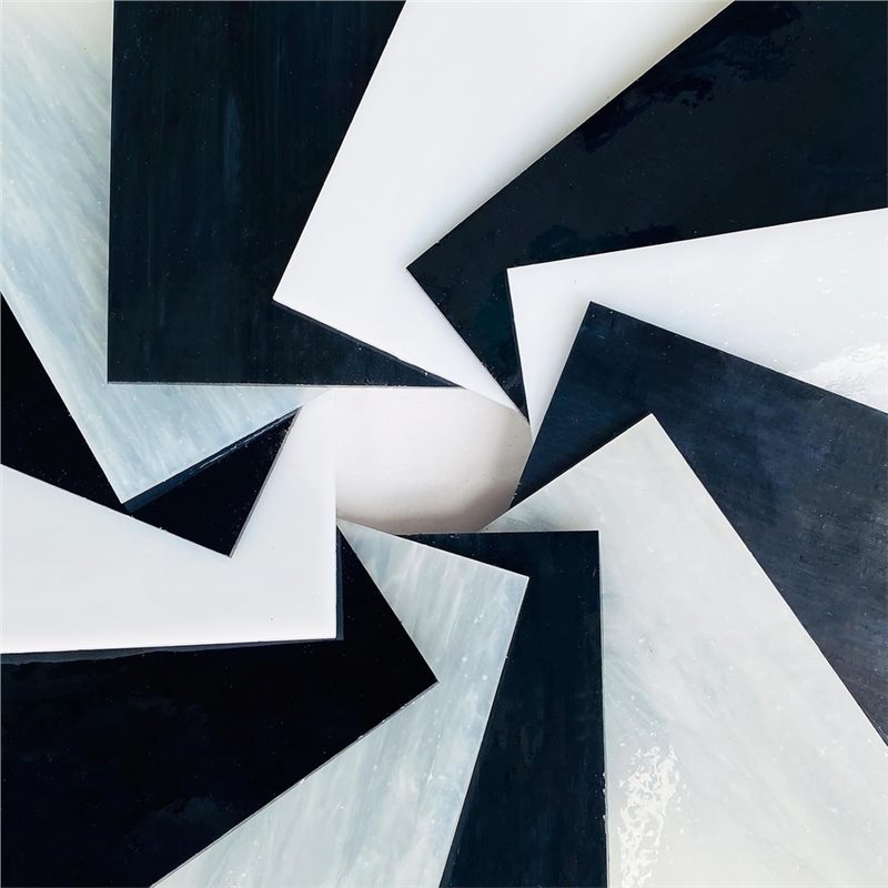 SOFT-12 Vellen Wit Zwart Glas- - Art X Craft recensie en prijs
