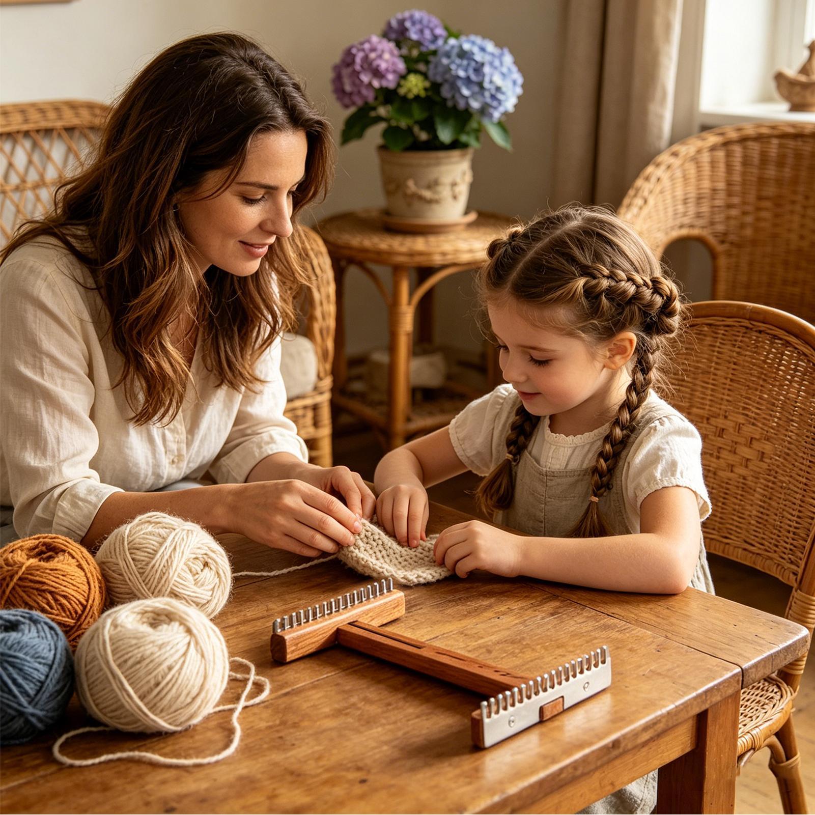 Weefgetouw Houten verstelbare  - Loom Weaving Frame recensie en prijs