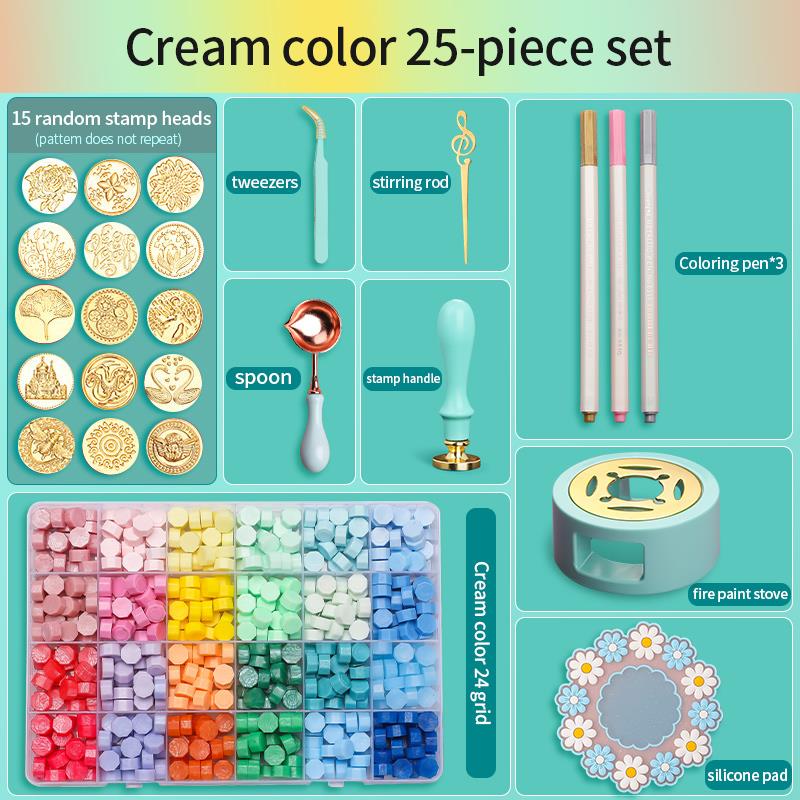 Lakzegel Stempel Set Gelakte S - Batik Wax Kit recensie en prijs