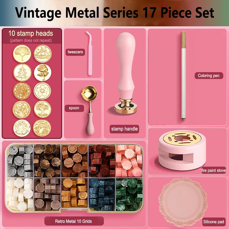 Lakzegel Stempel Set Gelakte S - Batik Wax Kit recensie en prijs
