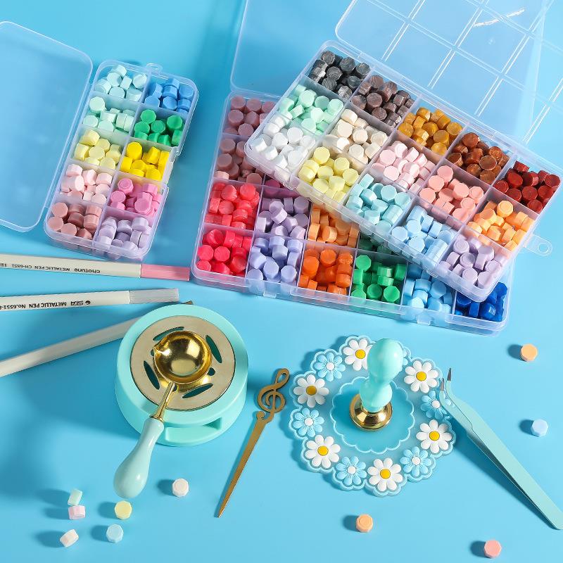 Lakzegel Stempel Set Gelakte S - Batik Wax Kit recensie en prijs