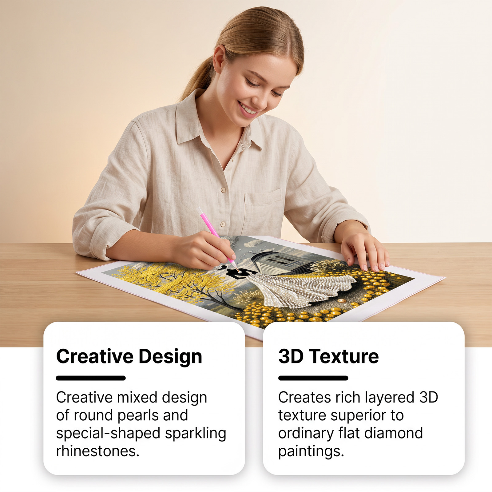 Kerstman Kerst Diamant Schilde - Art And Craft For Xmas recensie en prijs