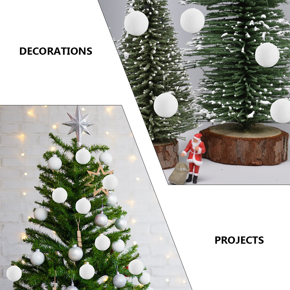 6-delige witte kerstset, gesch - Art And Craft For Xmas recensie en prijs