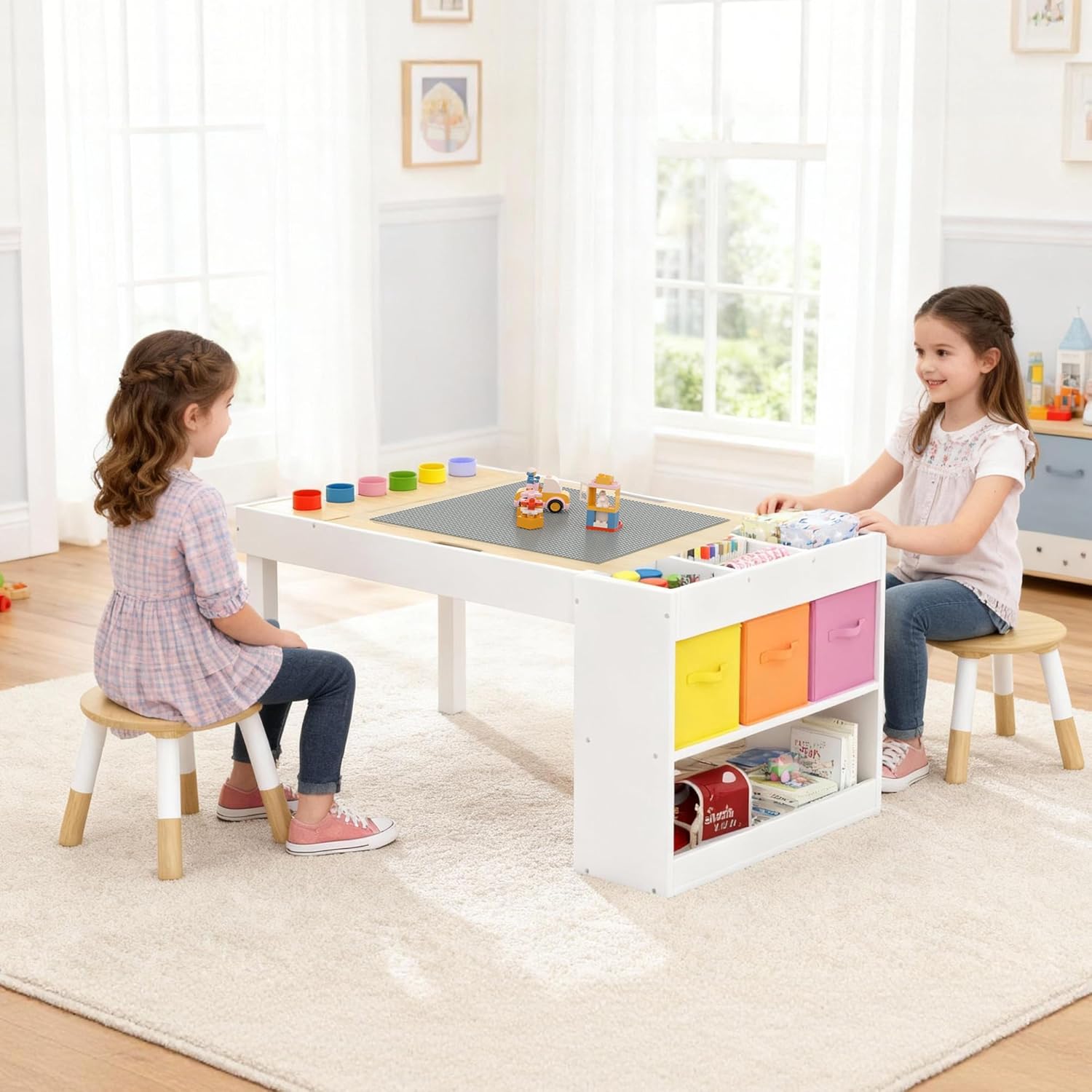 Kinderkunsttafel en 2 stoelens - Art X Craft recensie en prijs