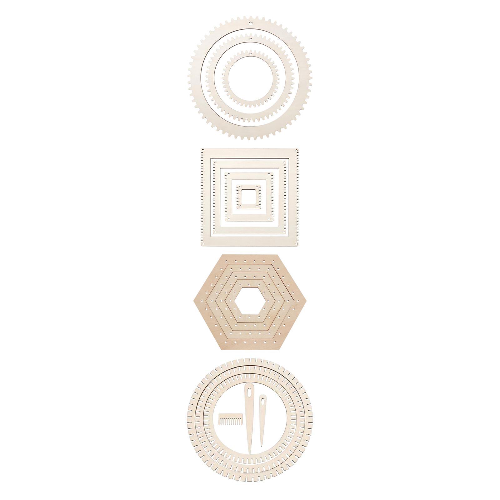 Houten weefgetouwen Kit DIY Cr - Loom Weaving Frame recensie en prijs