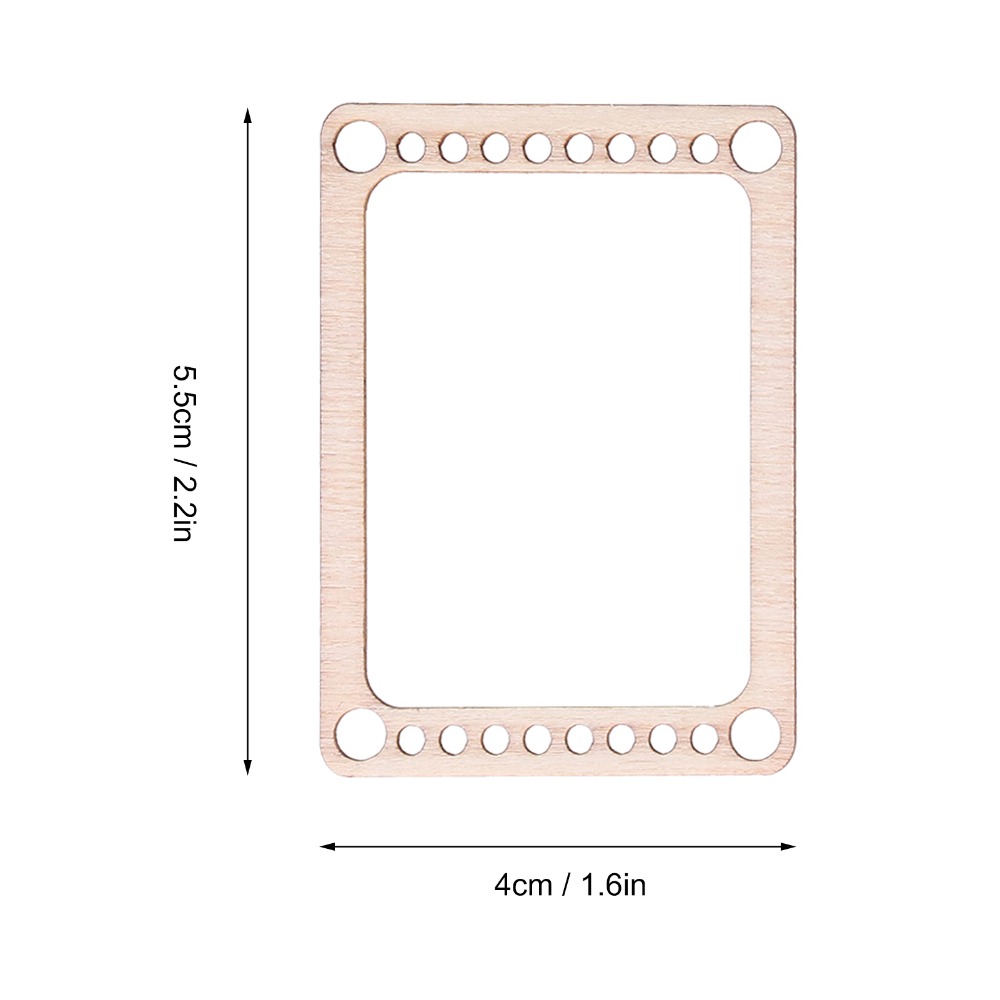 4-delige praktische houten wee - Loom Weaving Frame recensie en prijs
