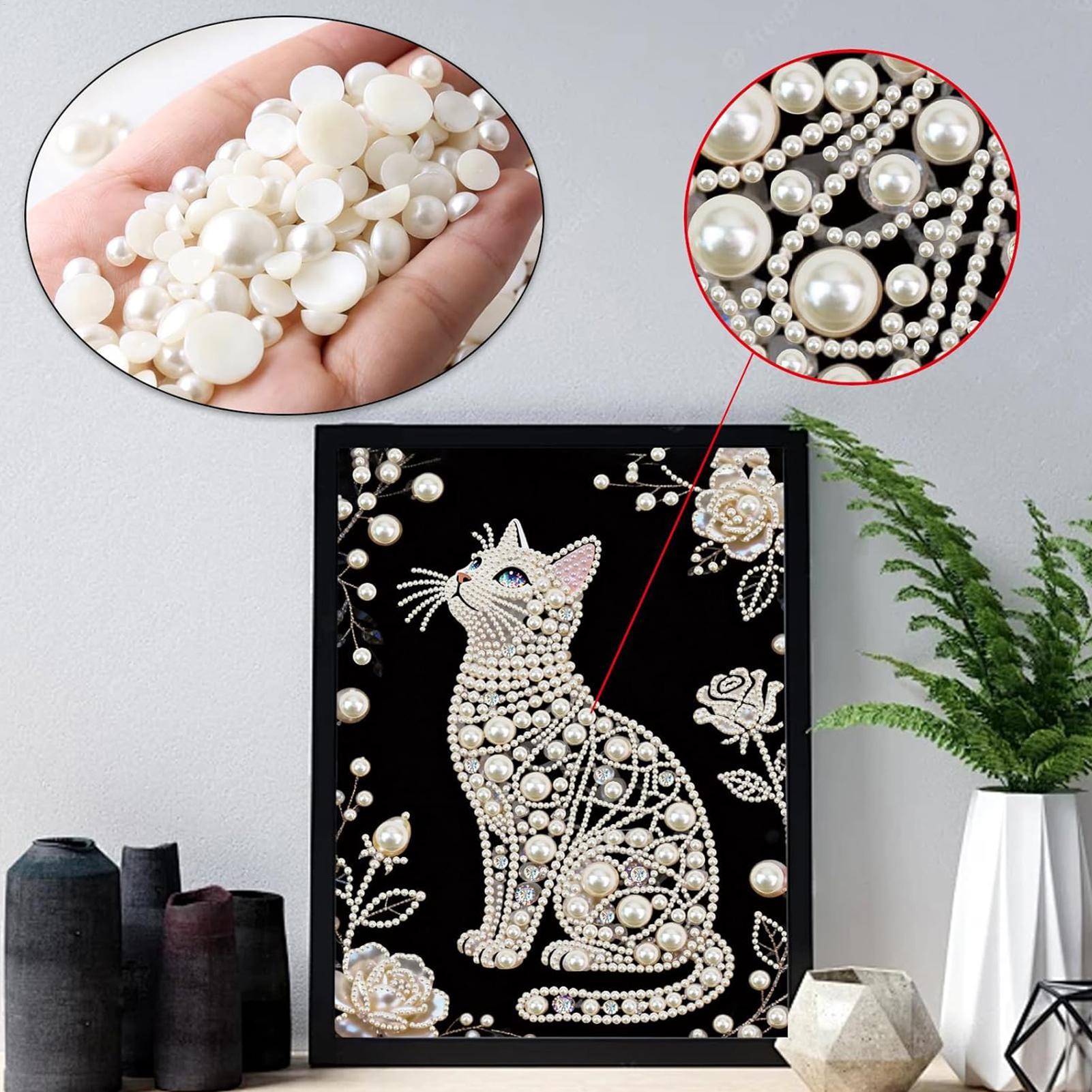 Kattenvormige parel schilderij - Art And Craft For Mother'S Day recensie en prijs