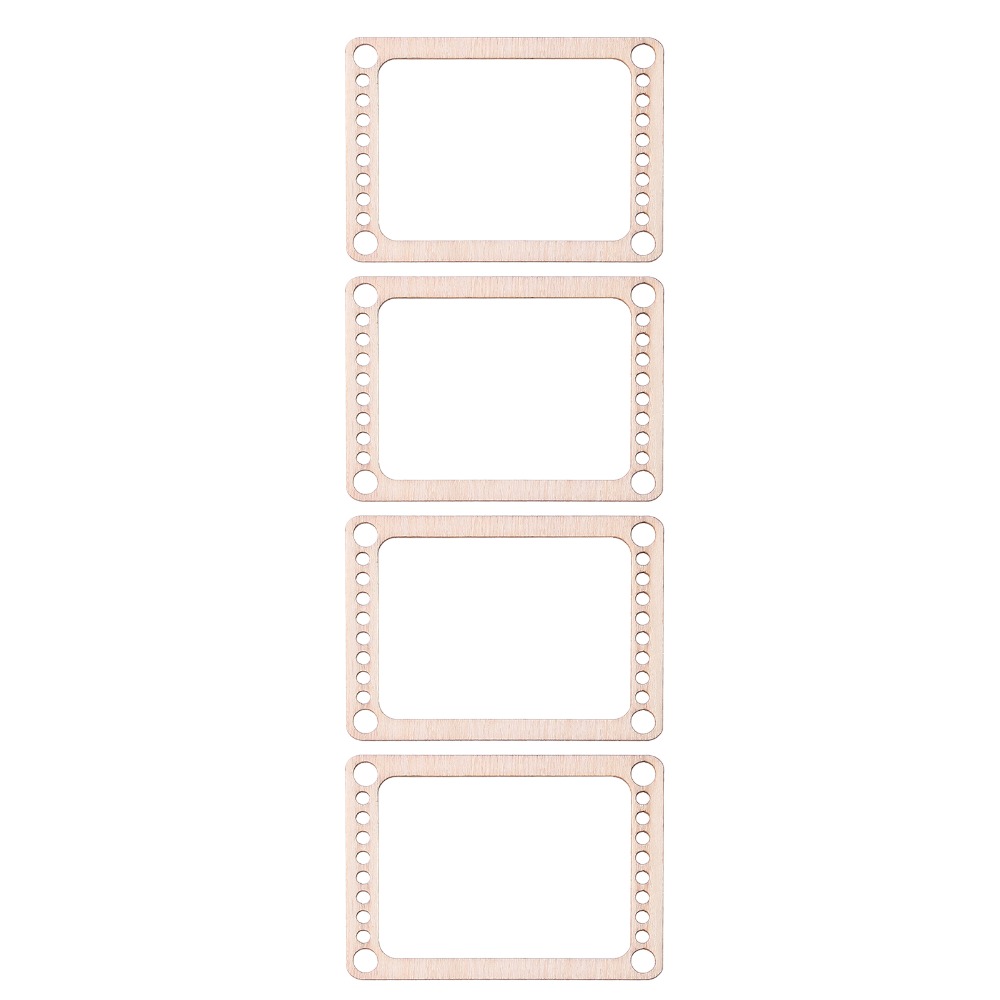 4-delige praktische houten wee - Loom Weaving Frame recensie en prijs