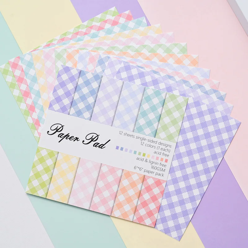12 velletjes 6x6 inch papier m - Art X Craft recensie en prijs