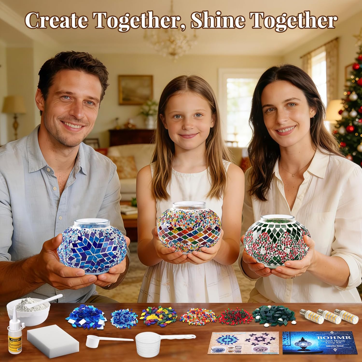 DIY 3-delige Turkse mozaïeklam - Art Craft Making recensie en prijs
