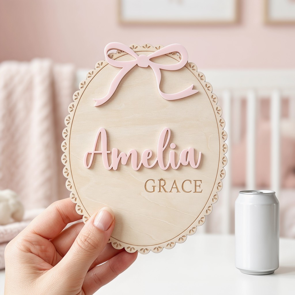 1Pc Custom Bow Lace Edge Baby  - Art Craft Christmas recensie en prijs