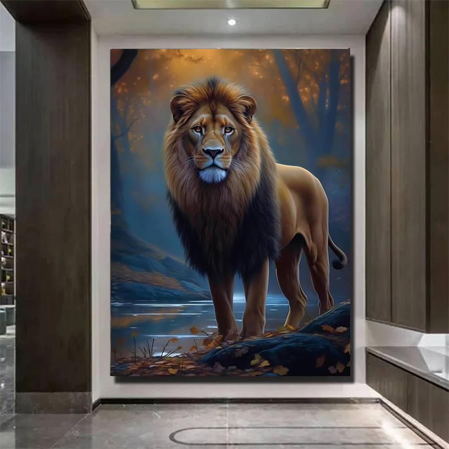 5D Diamond Art Kit Jungle Anim - Art Craft Lion recensie en prijs