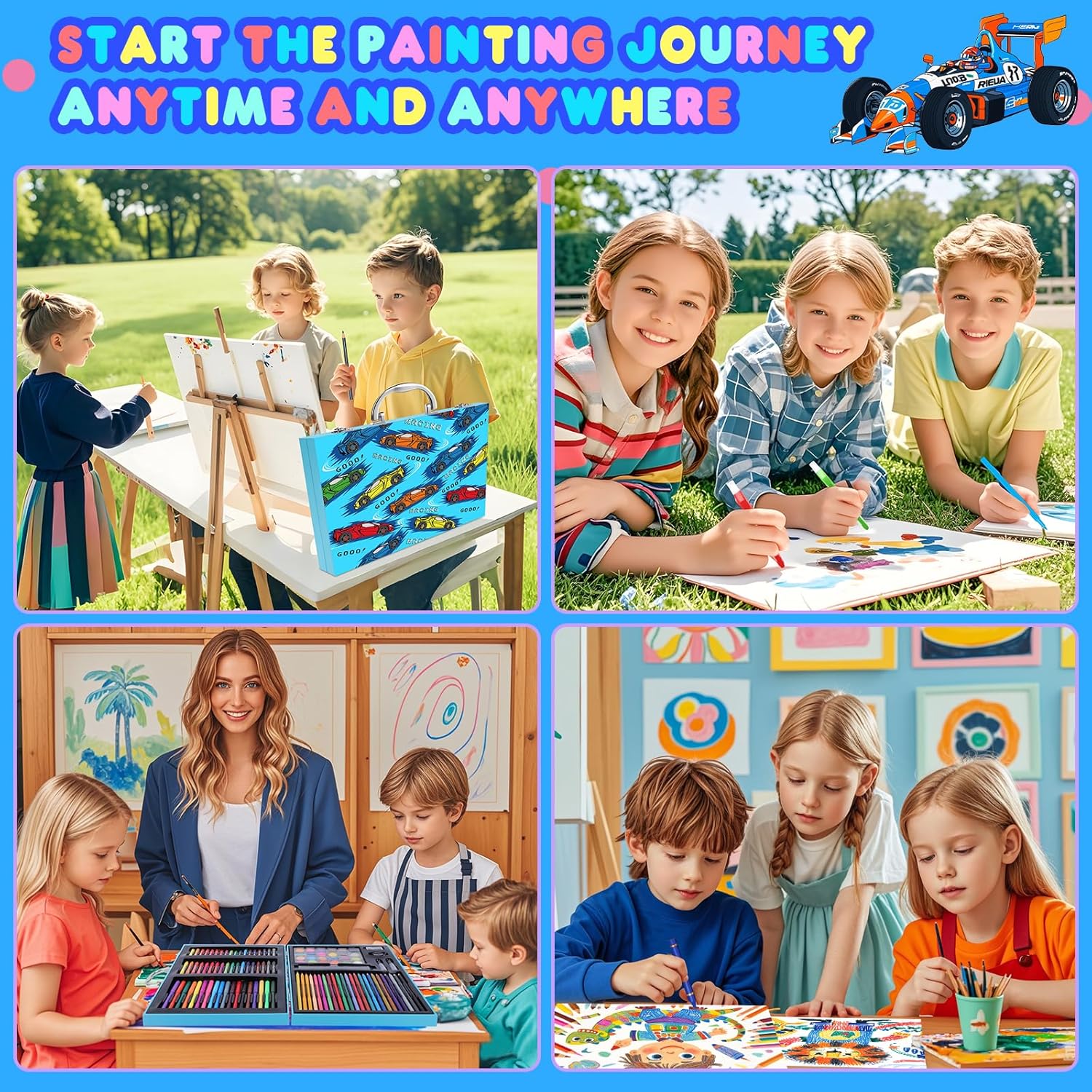 110-delige knutselset met kleu - Illustration Marker Set recensie en prijs