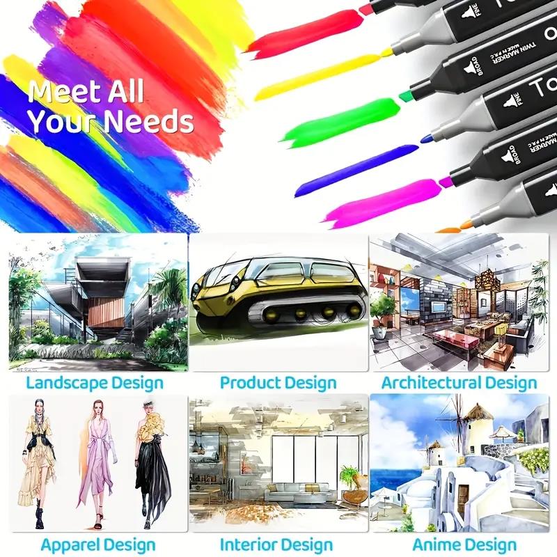 24/36/48/60/80/120/168 Kleuren - Illustration Marker Set recensie en prijs