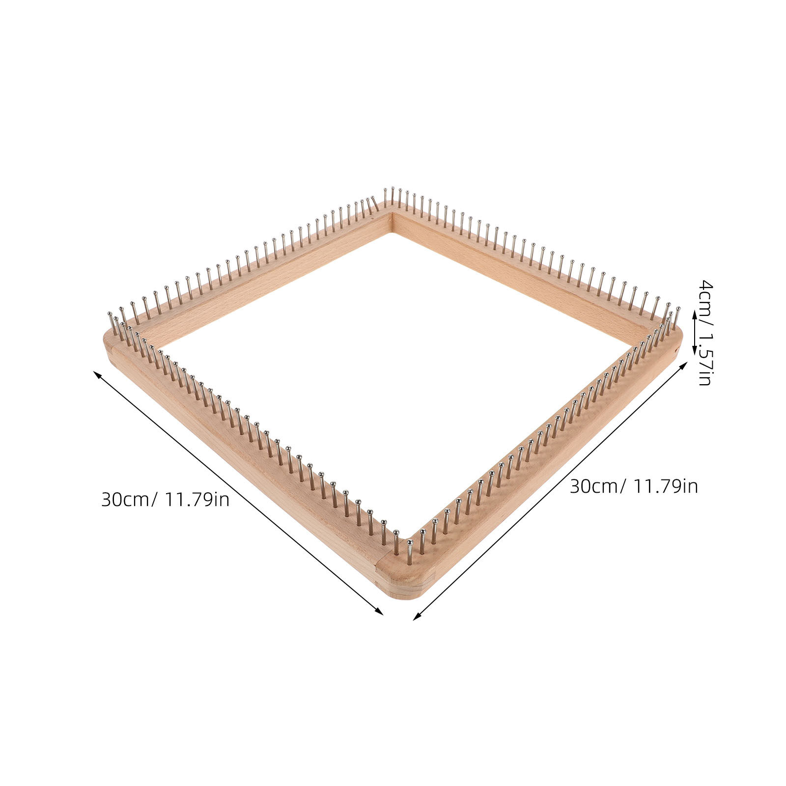 Houten Breidraadmachine 30x30c - Loom Weaving Frame recensie en prijs