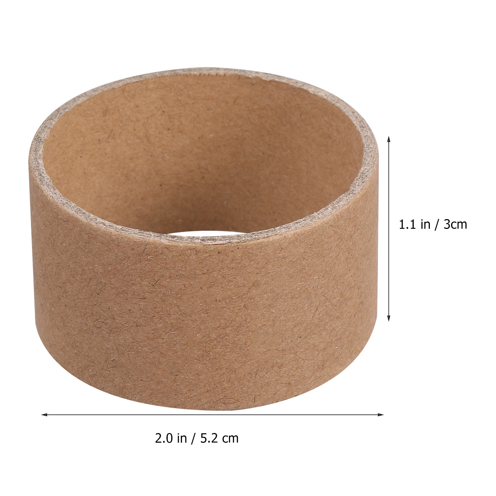 20 stuks ronde bruine kartonne - Art Craft School recensie en prijs