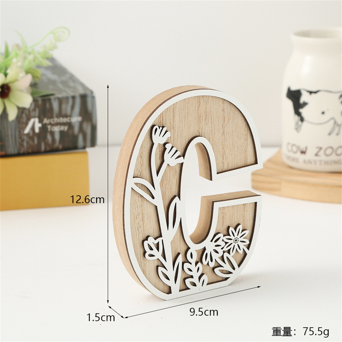 1 Stuks Ruw Hout Wit Graveren  - Art And Craft For Xmas recensie en prijs