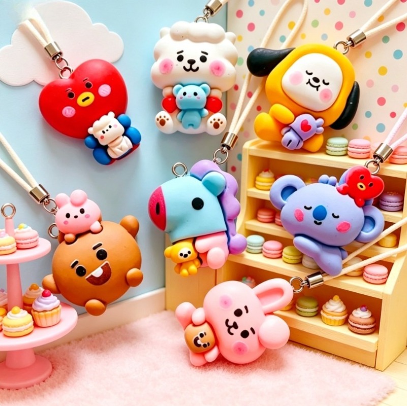 7 stks BT21 Hars Cartoon Charm - Art Craft Making recensie en prijs