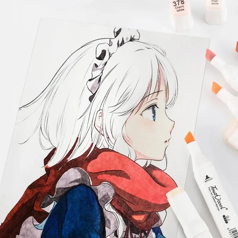 6/12/24/30 Kleuren Huidskleur  - Illustration Marker Set recensie en prijs