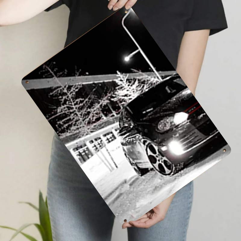 Winter Straat Auto Nachtzicht  - Art Craft Winter recensie en prijs