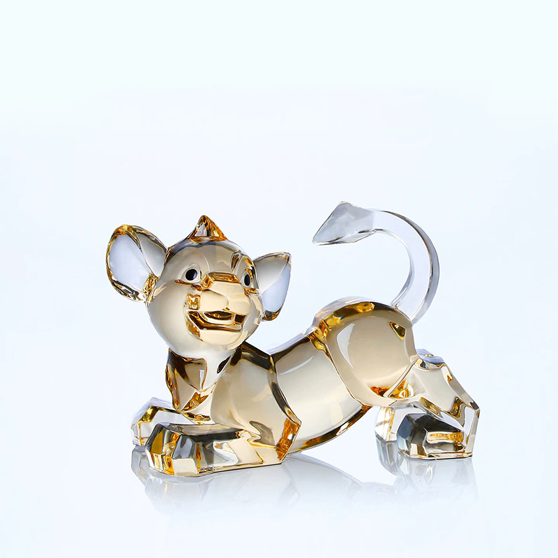 Klein leeuwenbeeldje, transpar - Art Craft Lion recensie en prijs
