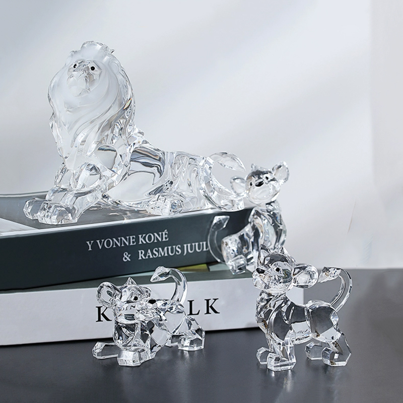 Klein leeuwenbeeldje, transpar - Art Craft Lion recensie en prijs