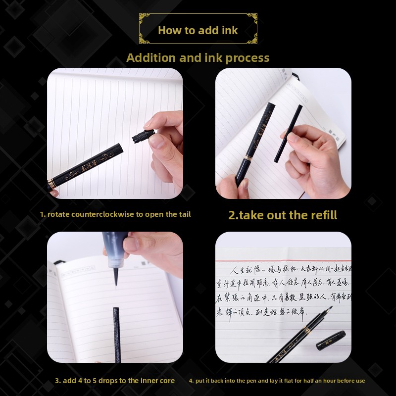 4 STKS/SET Kalligrafie Art Mar - Calligraphy Pen Set recensie en prijs