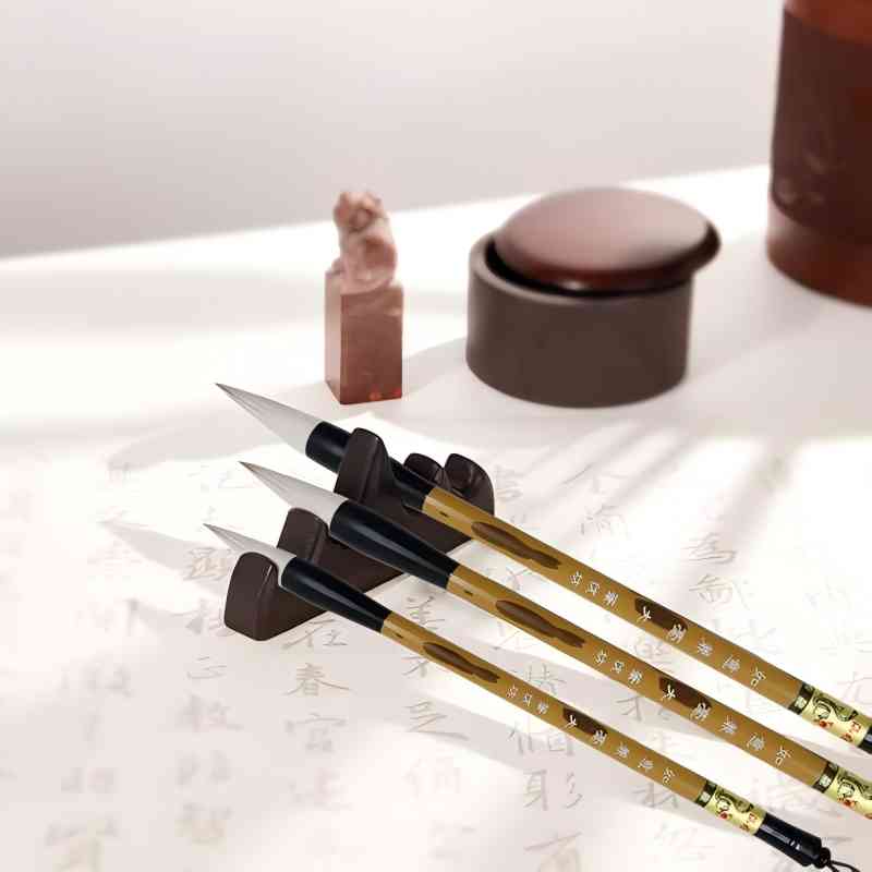 3-maten Chinese schrijfborstel - Calligraphy Pen Set recensie en prijs