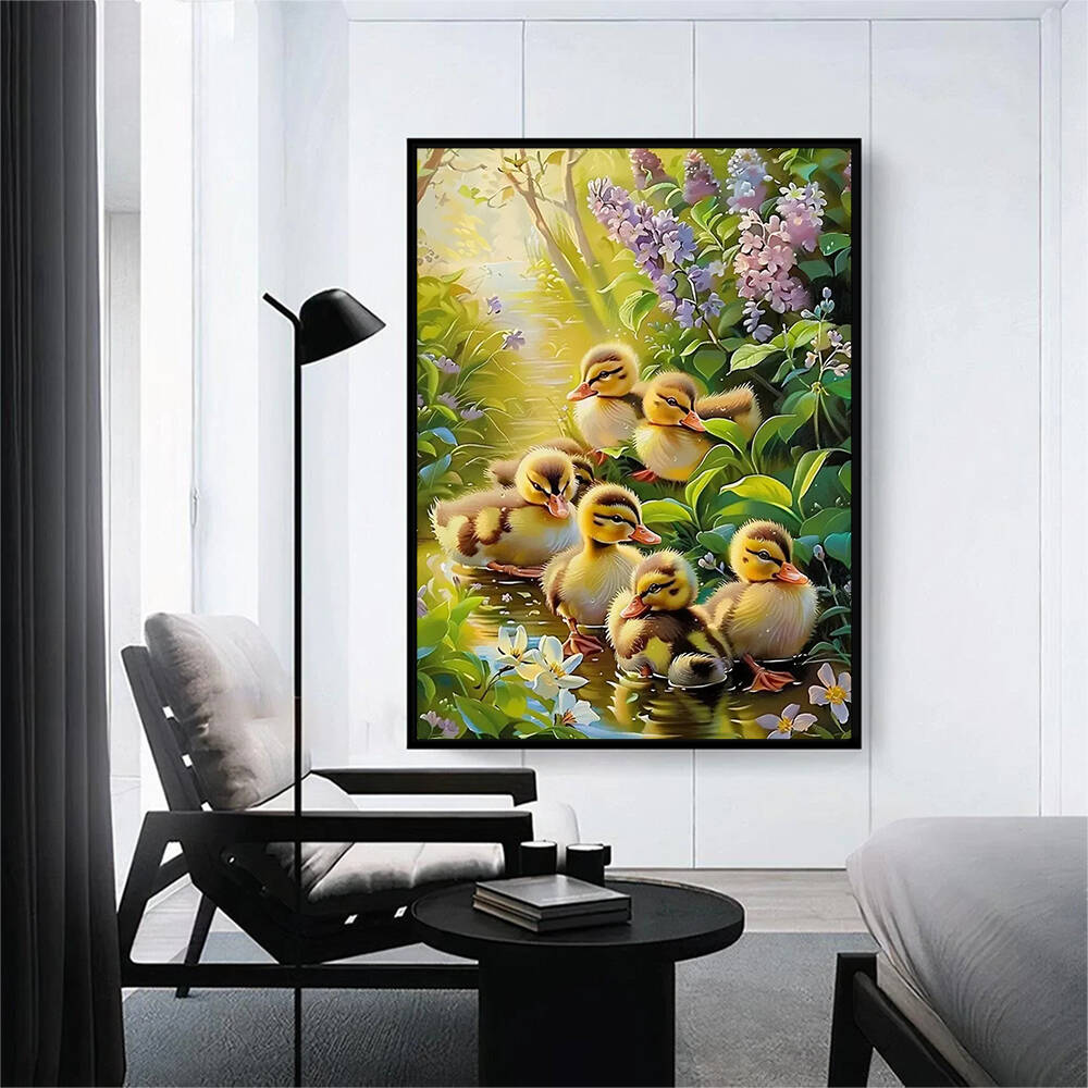 Frameloos, 5D DIY diamantschil - Art Craft Duck recensie en prijs