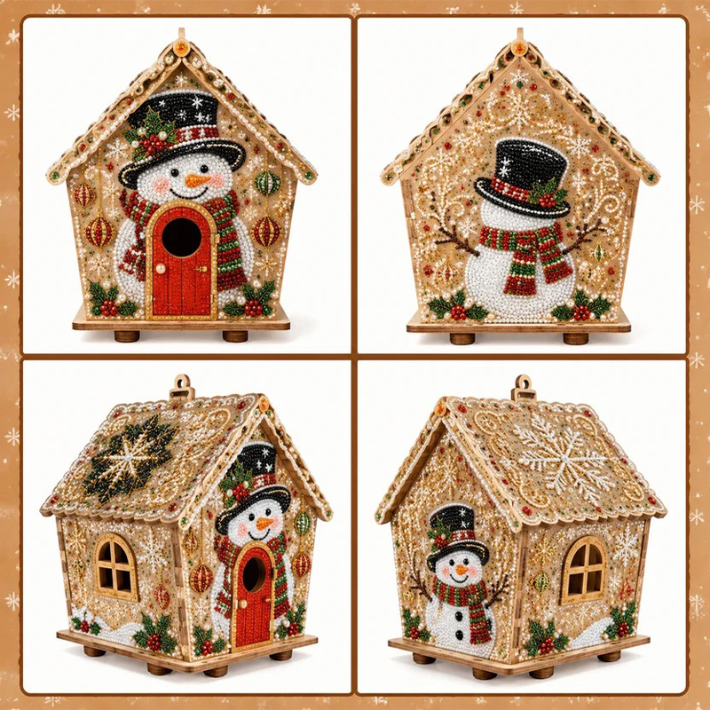 Kerst DIY Parelkunst Huisbouwp - Art And Craft For Xmas recensie en prijs