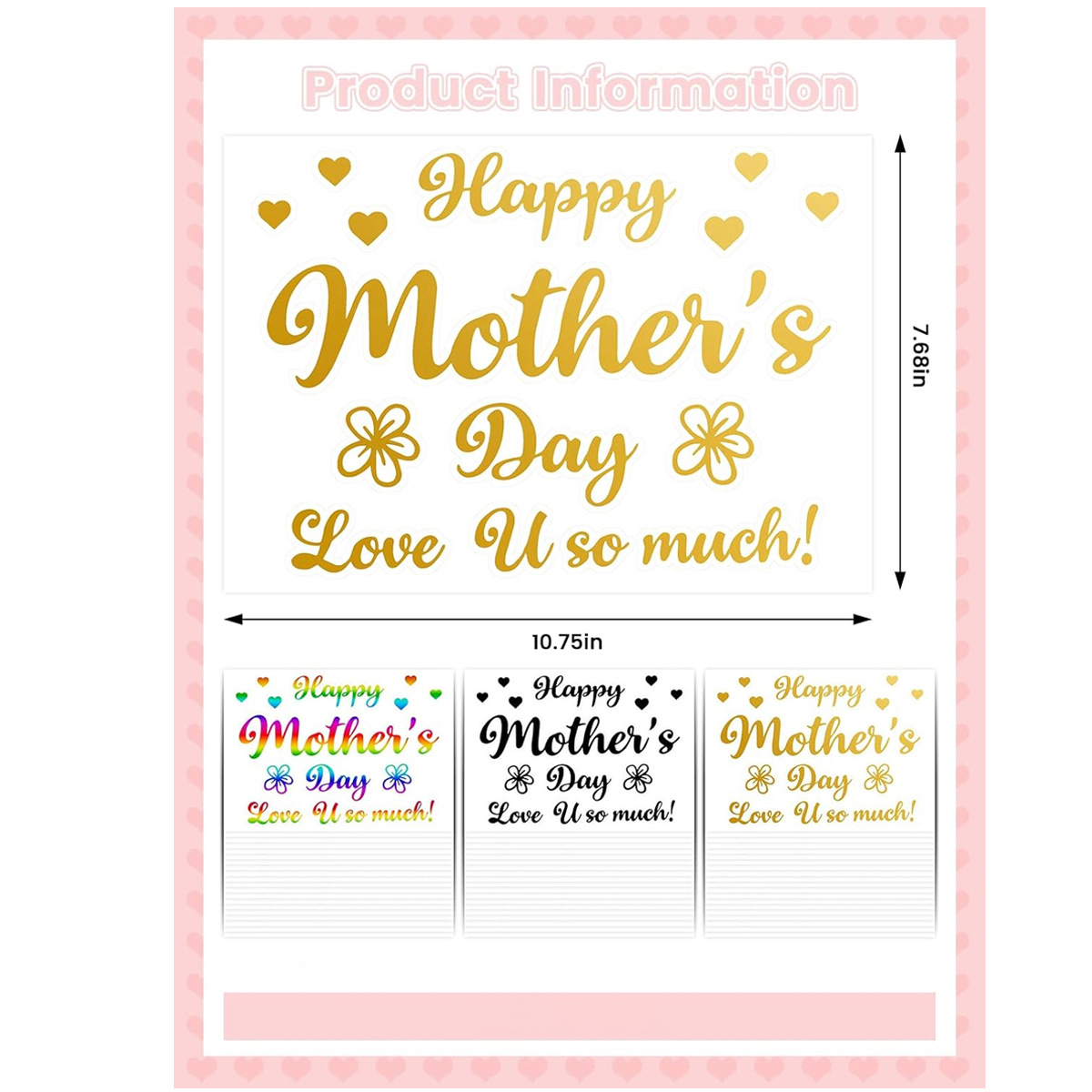 Moederdag feestballonstickers  - Art And Craft For Mother'S Day recensie en prijs